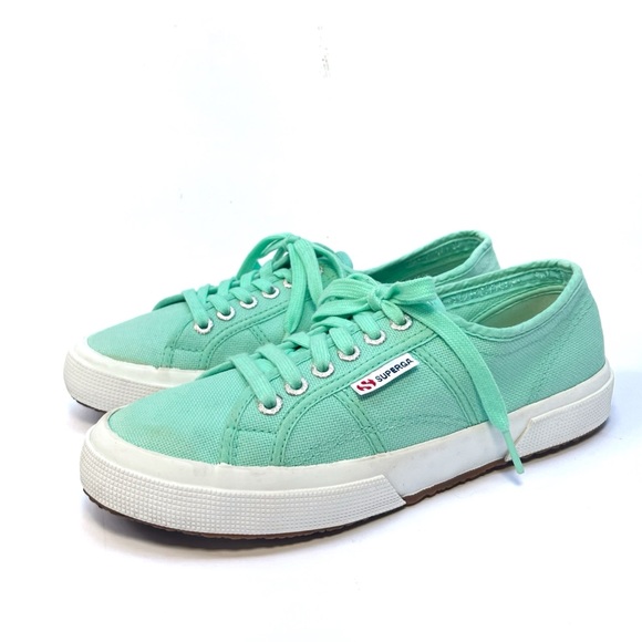 Superga Shoes - Superga Mint Seafoam Sneakers